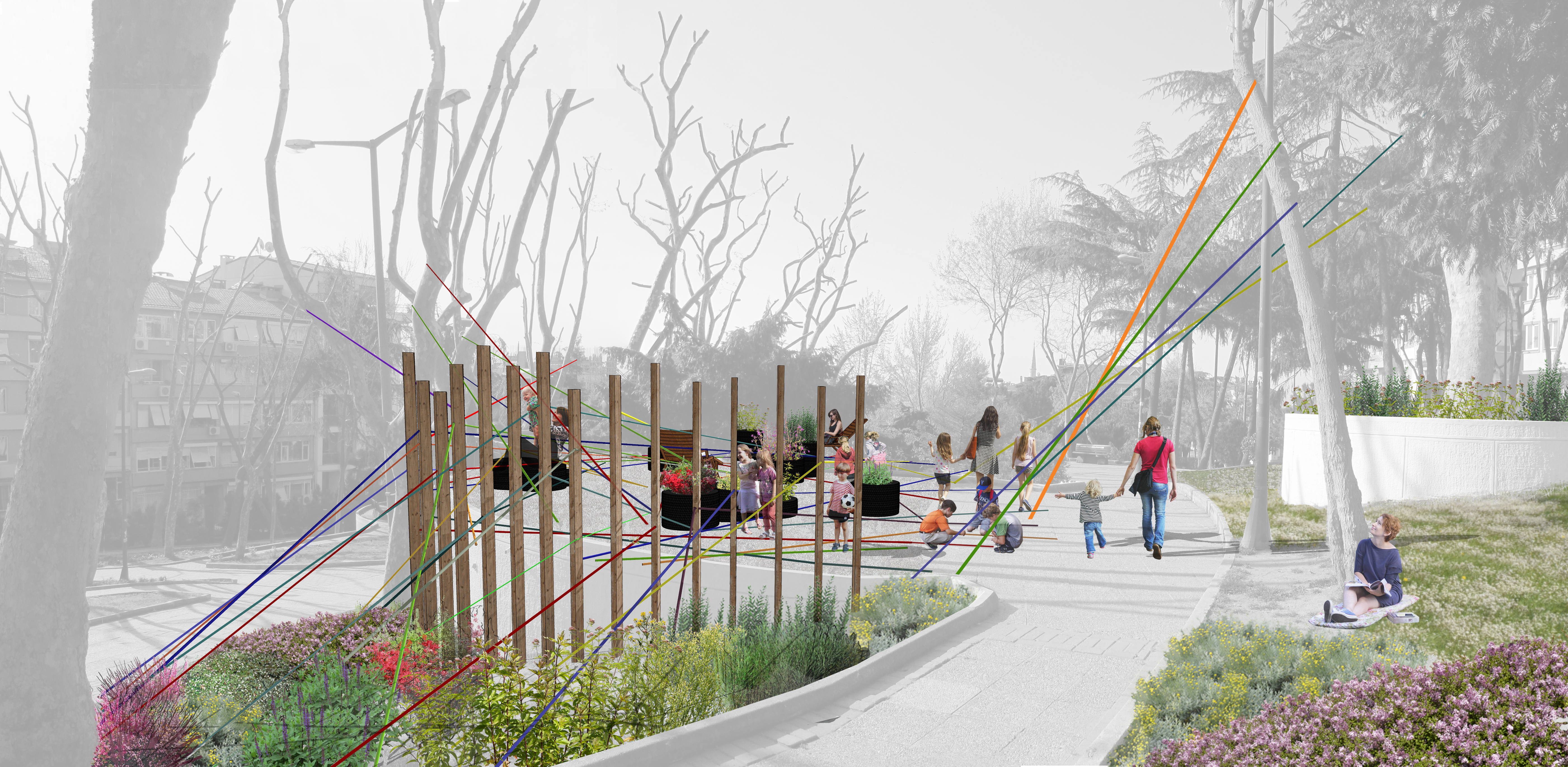 Beşiktaş International Flower and Garden Festival, İstilacı Bahçe
